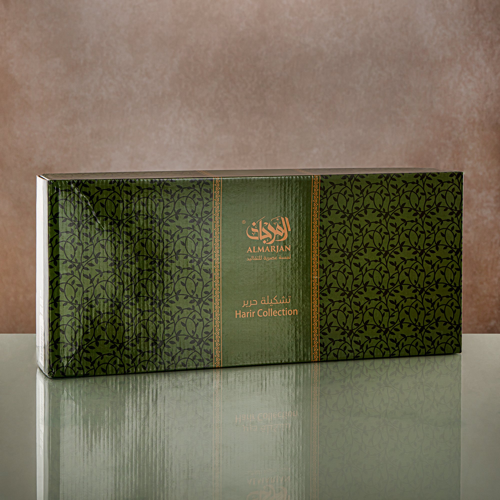 طقم فناجين وصحون المرجان شفاف وذهبي 6 قطع (1469B-0011P-XQZT-GLD) التجمعات، المناسبات الخاصة، رمضان، العيد