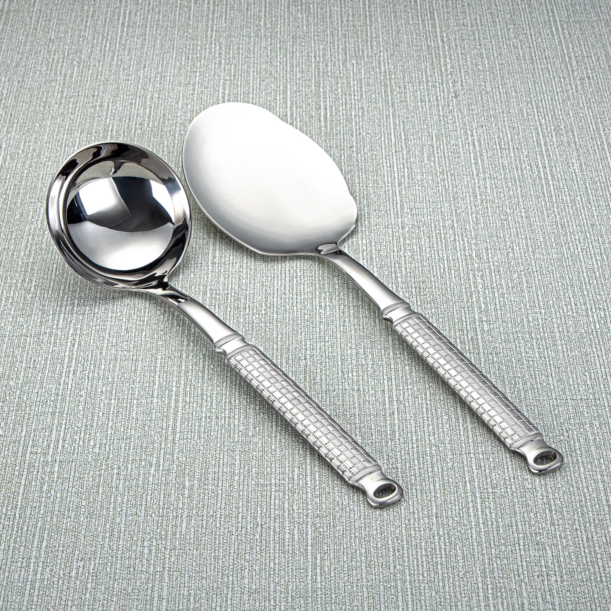 المرجان طقم أدوات مائدة ستانلس ستيل 32 قطعة فضي - CUT0010268