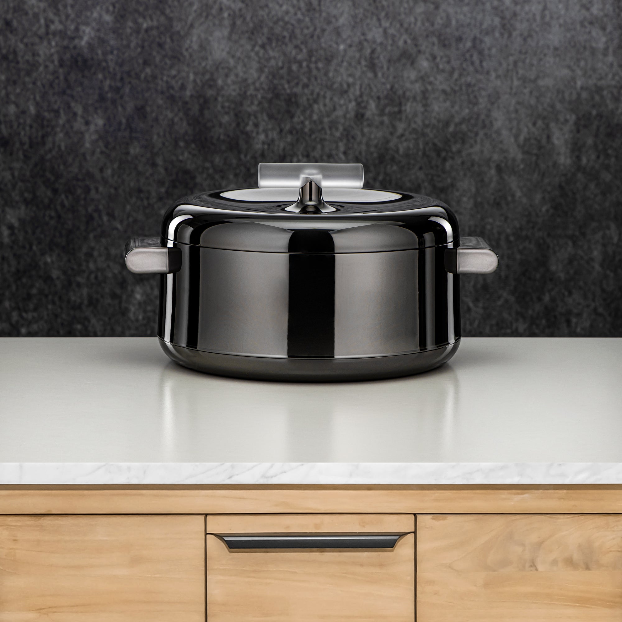 المرجان حرارات Set ABS 1L, 2.5L, 3L Gun black & frost (EL-100/250/300 GBL/FA)