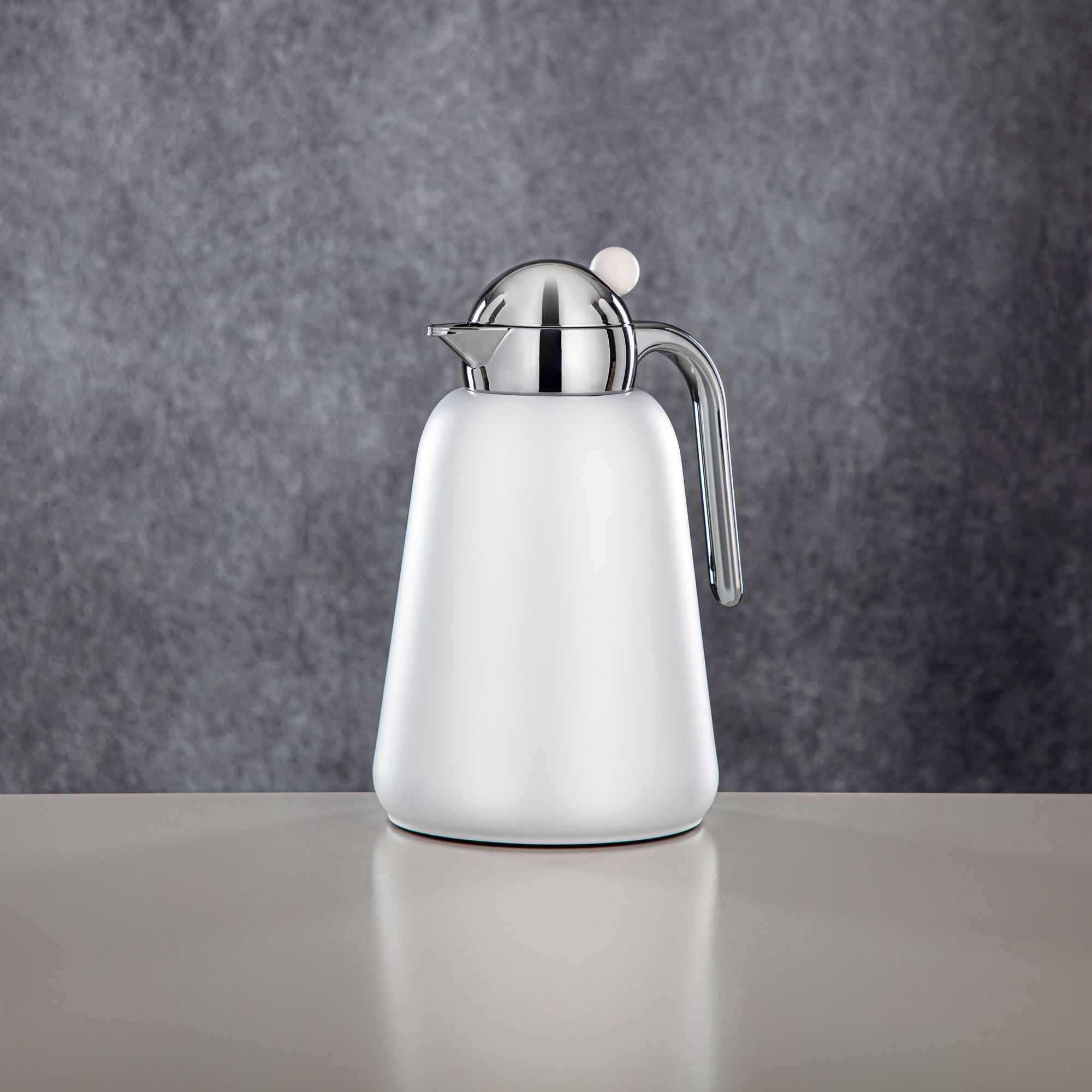 طقم ترامس المرجان - 1 لتر + 1.5 لتر، أبيض وفضي (FG807-100/150 PW/C) - ترامس عصرية