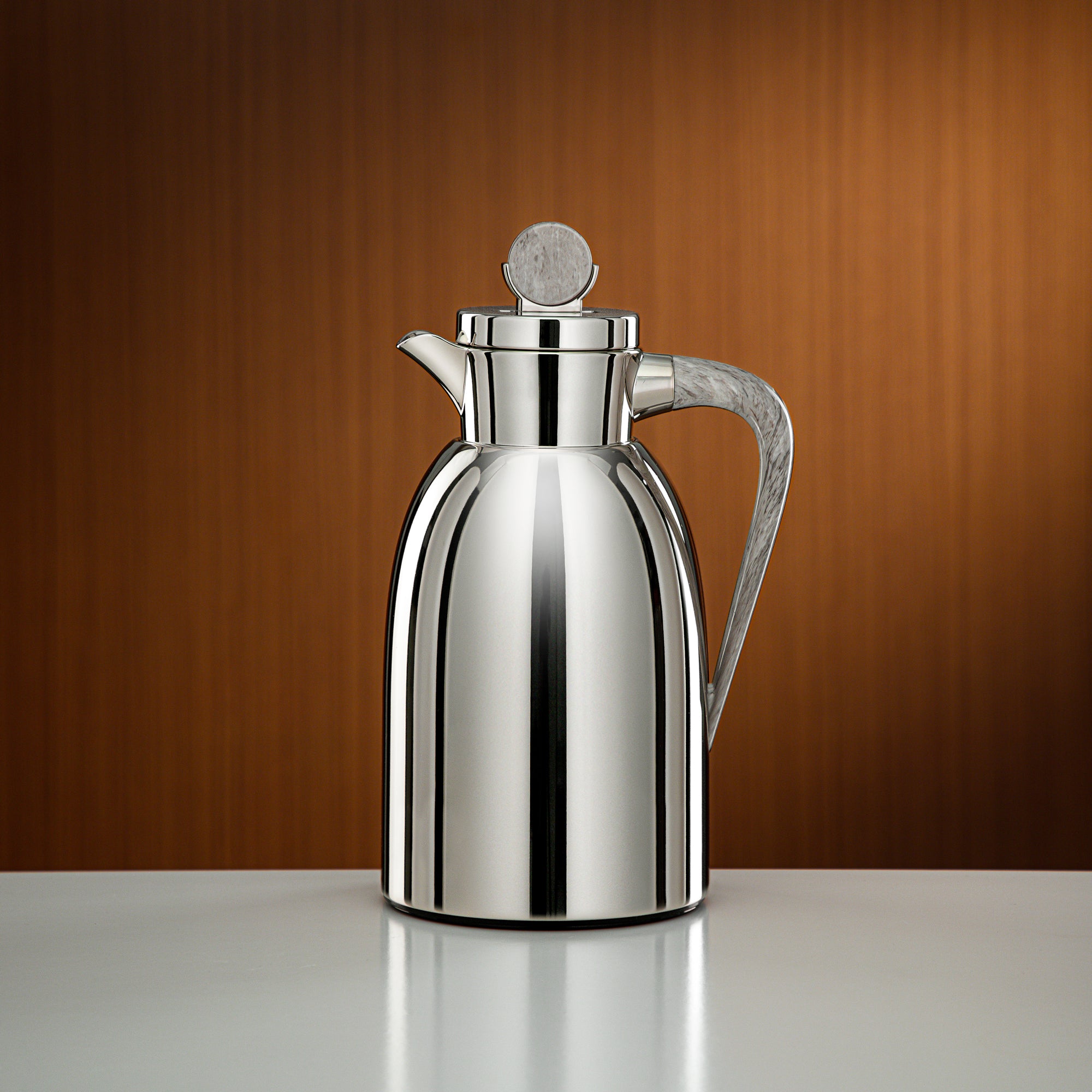 ترمس المرجان 1.3 لتر نيكل ورخام