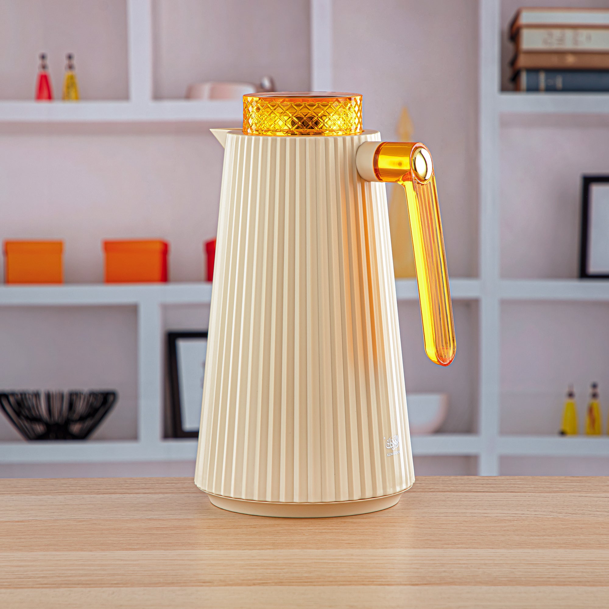 المرجان طقم ترامس قطعتين بيج - GT106-100/130 BG/G/AB