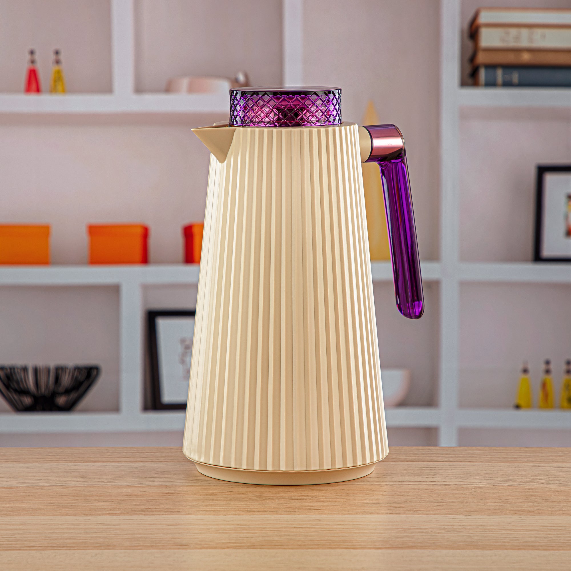 المرجان طقم ترامس قطعتين بيج - GT106-100/130 BG/G/AM