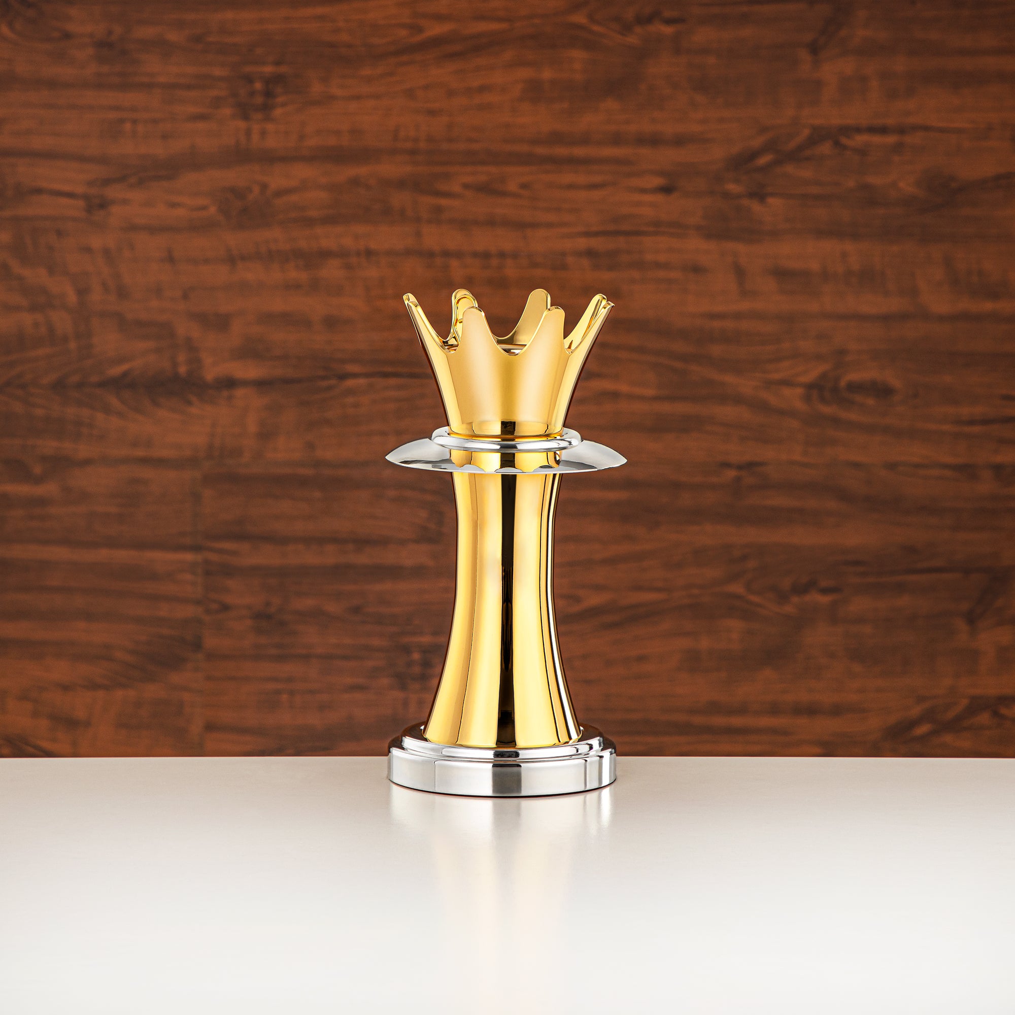 Almarjan 10 CM Incense Burner Silver & Gold - HT2411013