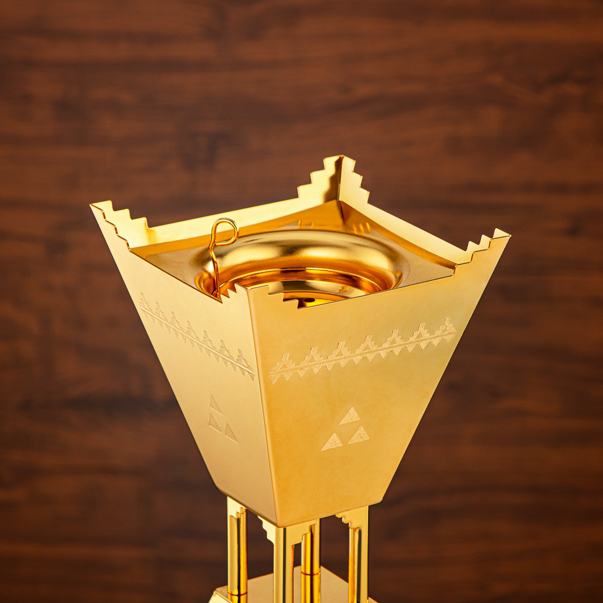 Almarjan 11 CM Incense Burner Gold - HT2411016