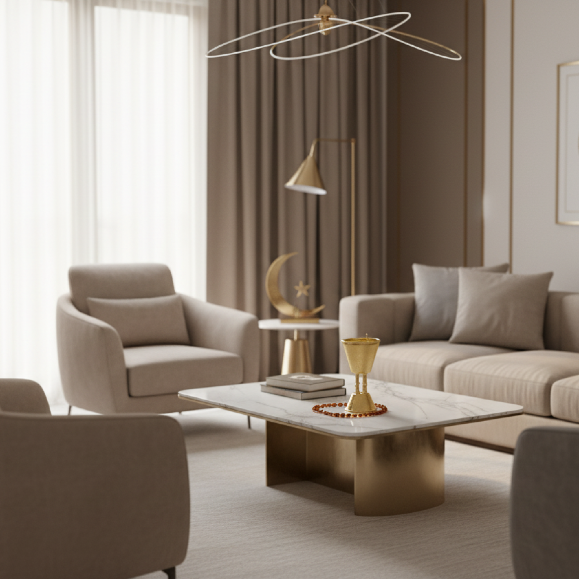 مبخرة المرجان من النحاس بتأثير التشقق، 18 سم