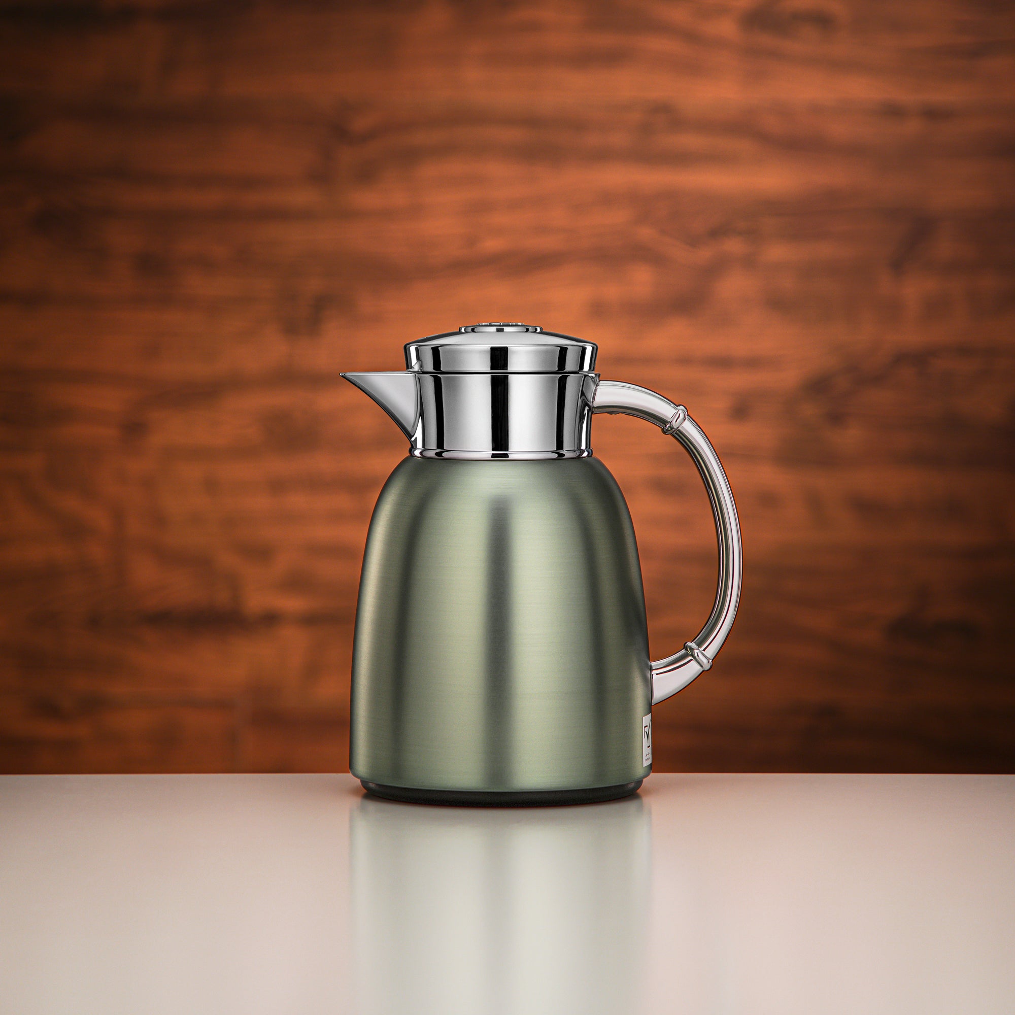 Almarjan Vacuum Flask 0.65L Brushed Green