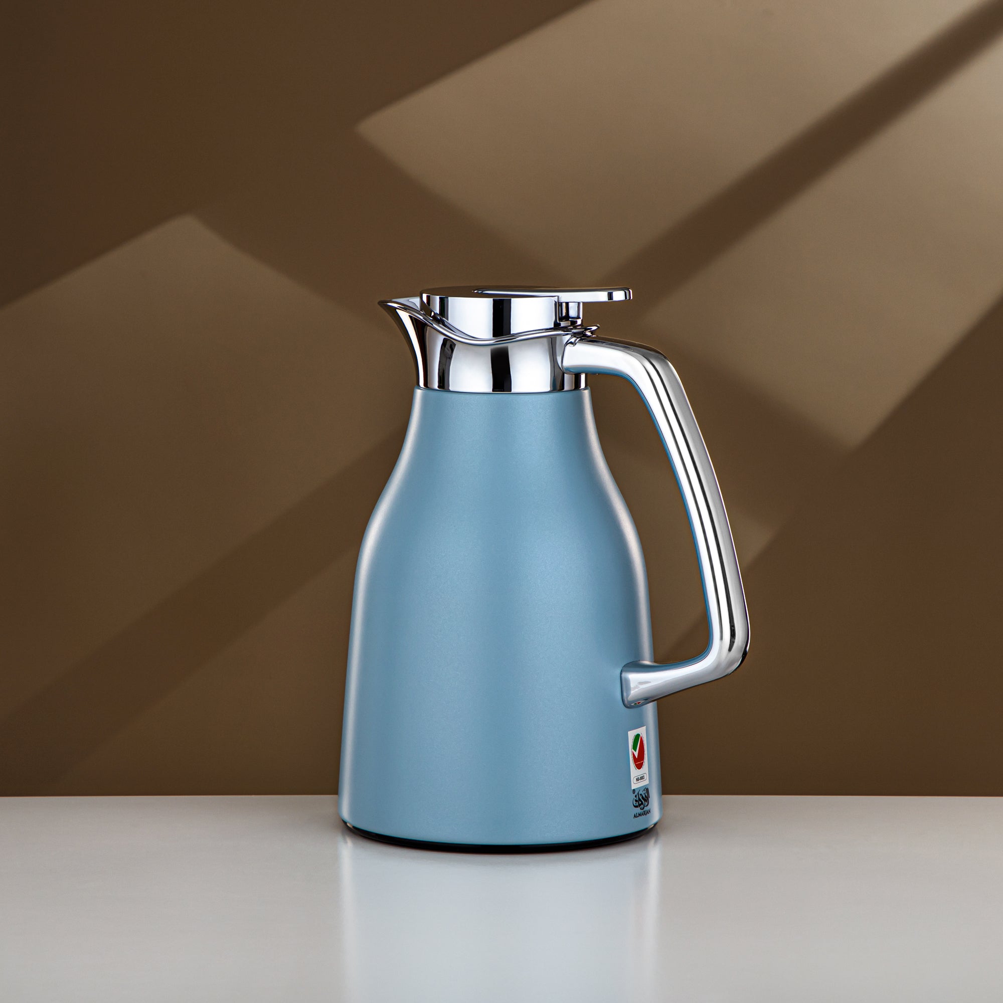 طقم ترامس المرجان مطفي أزرق وفضي 0.7L + 1L (RGC-0700Q406YZC+1000Q406YZC) – تقديم أنيق | رمضان ولمّات