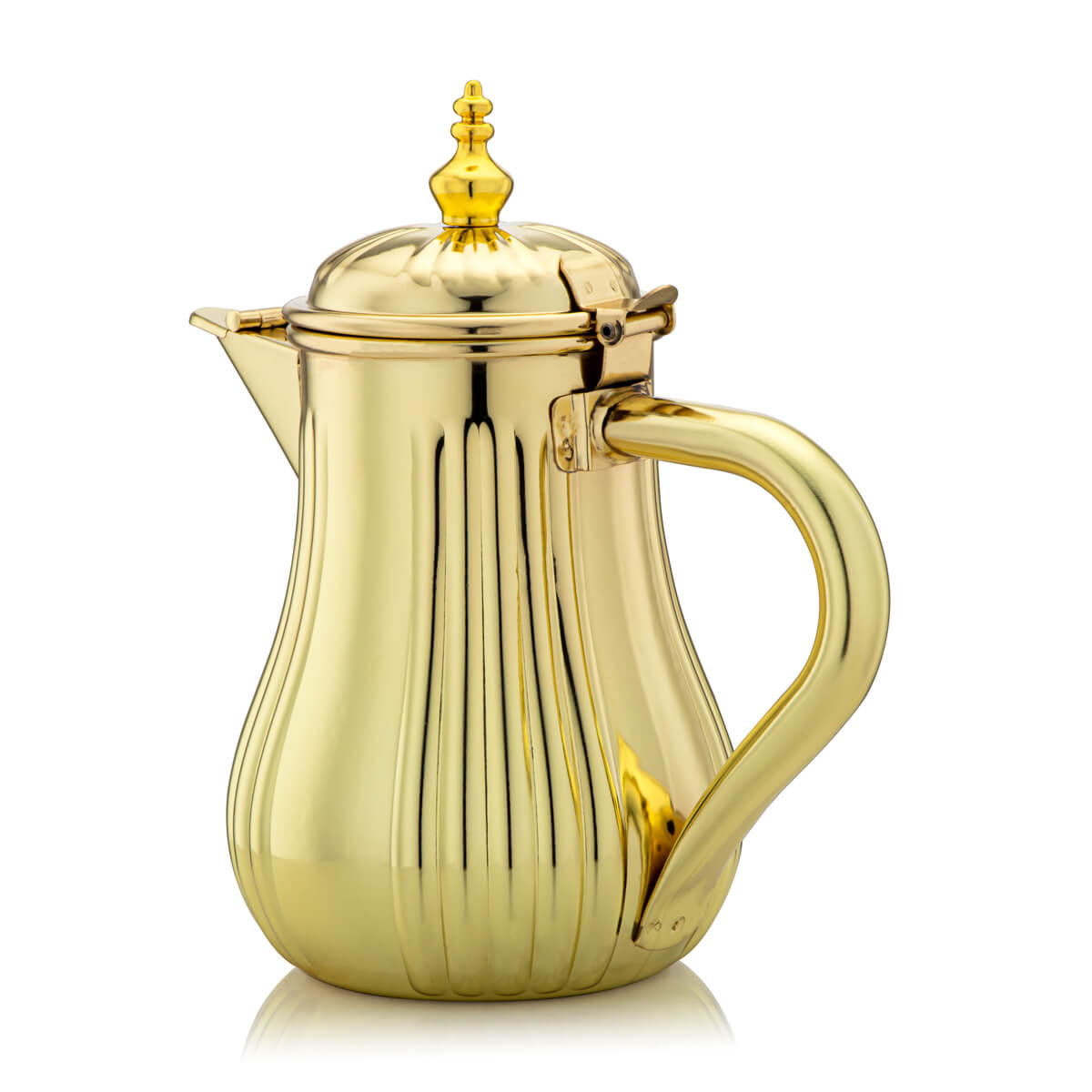 Almarjan 1 Liter Stainless Steel Milk Jug Gold - STS0010664