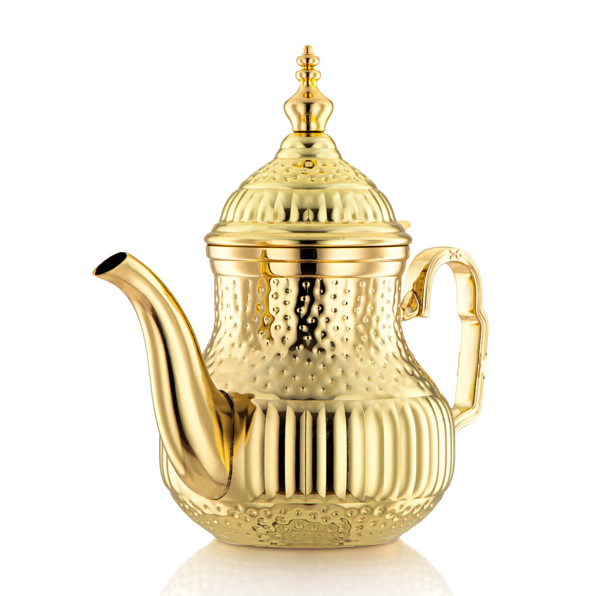 Almarjan 0.8 Liter Stainless Steel Teapot Gold - STS0010743