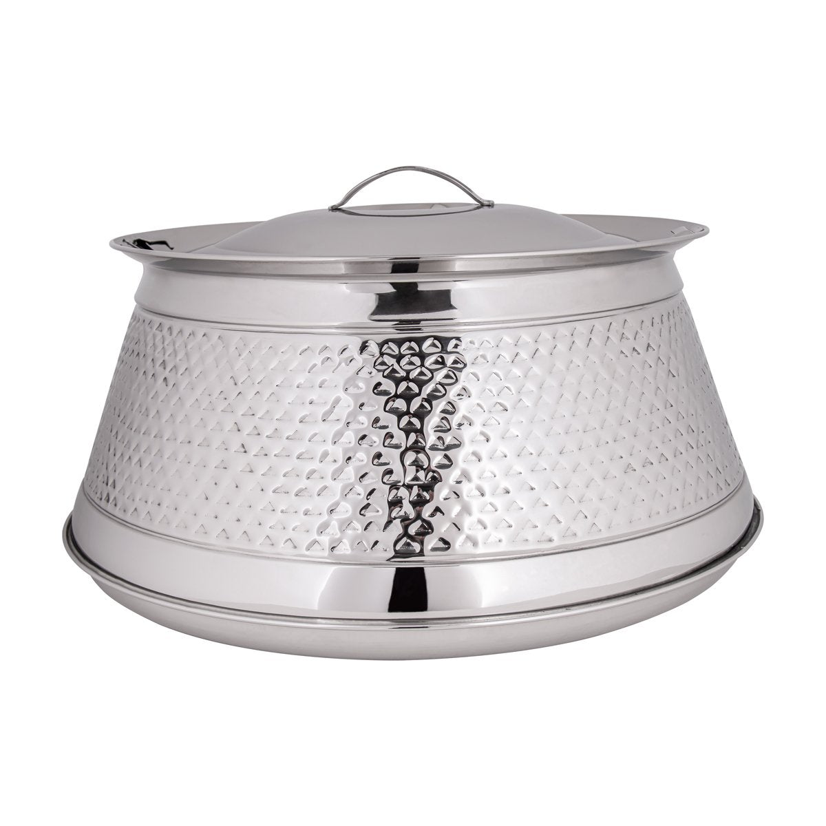 Almarjan 10000 ML Harisa Collection Stainless Steel Hot Pot Silver - STS0292468