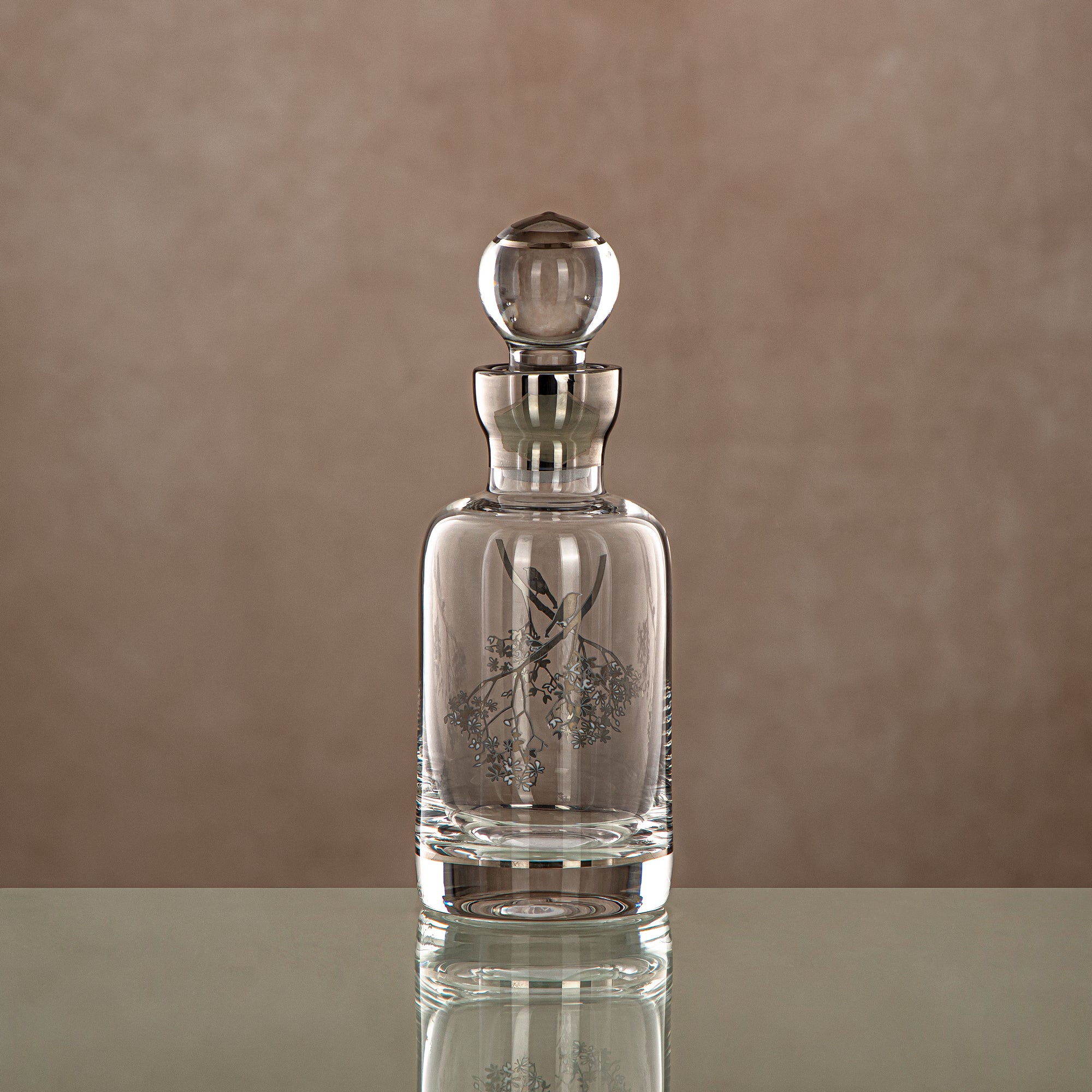 زجاجة عطر المرجان شفافة وفضية 16.5 توله (0862P-XQZT-SIL) التجمعات، المناسبات الخاصة، رمضان، العيد