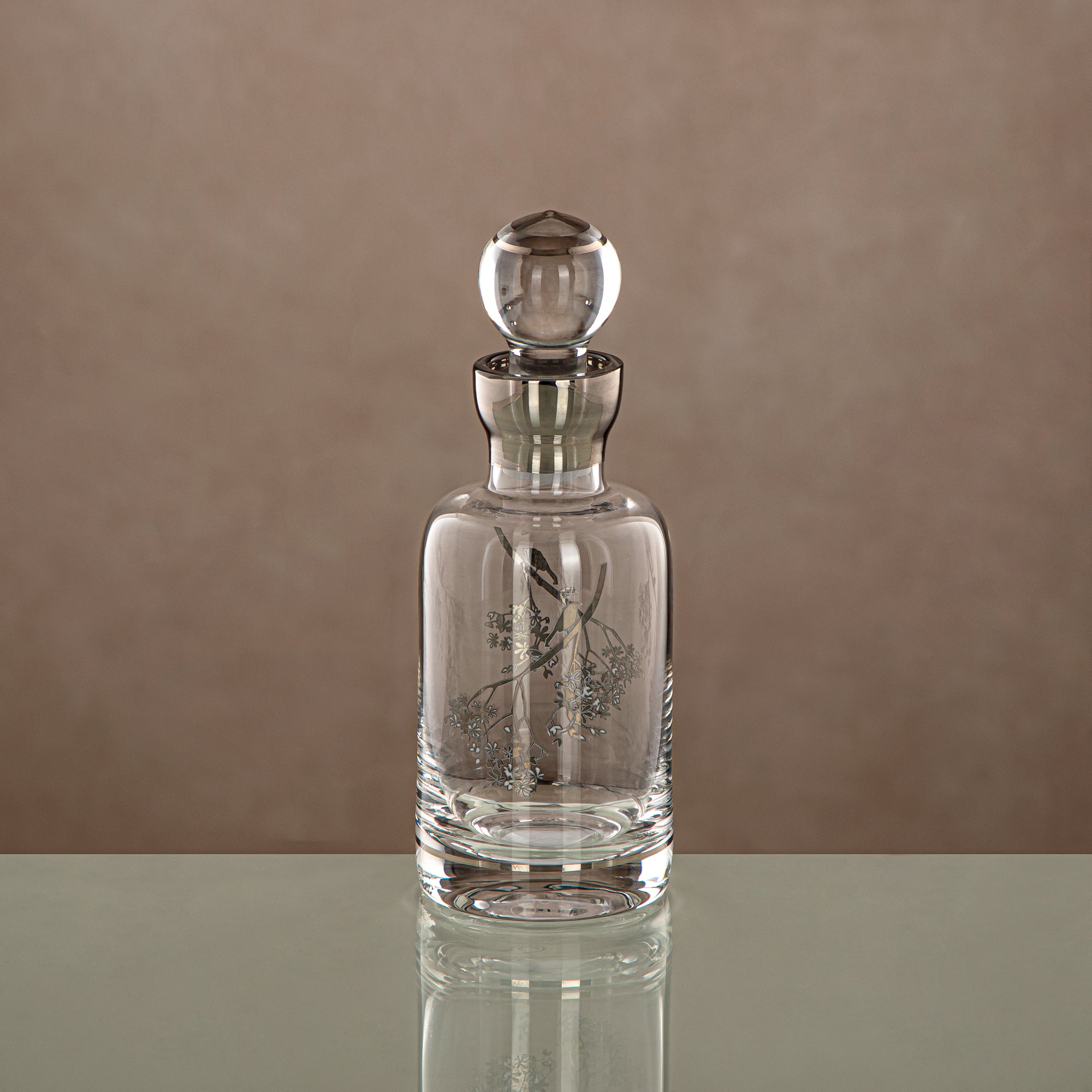 زجاجة عطر المرجان شفافة وفضية 16.5 توله (0862P-XQZT-SIL) التجمعات، المناسبات الخاصة، رمضان، العيد