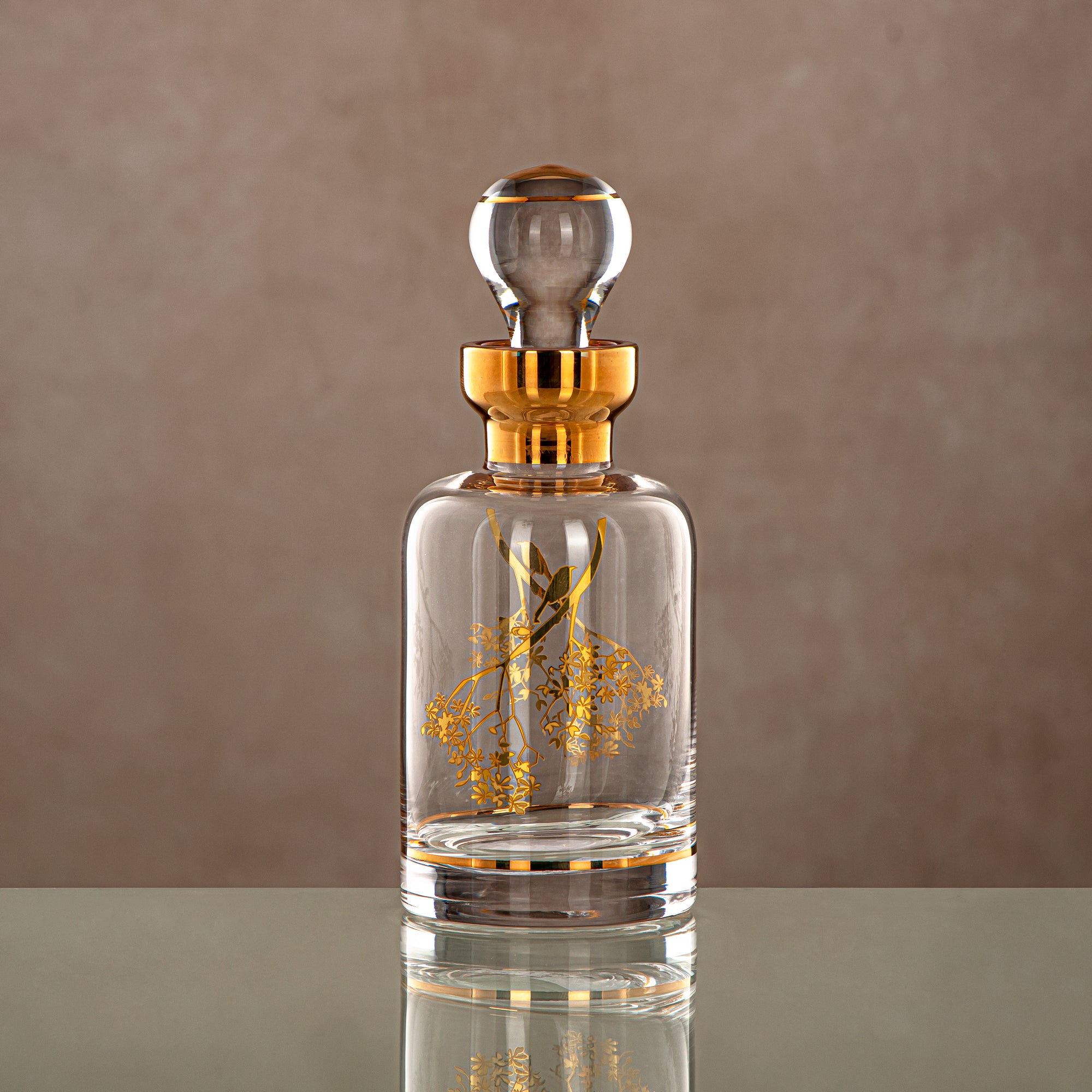 زجاجة عطر المرجان شفافة وذهبية 29 توله (0863P-XQZT-GLD) التجمعات، المناسبات الخاصة، رمضان، العيد