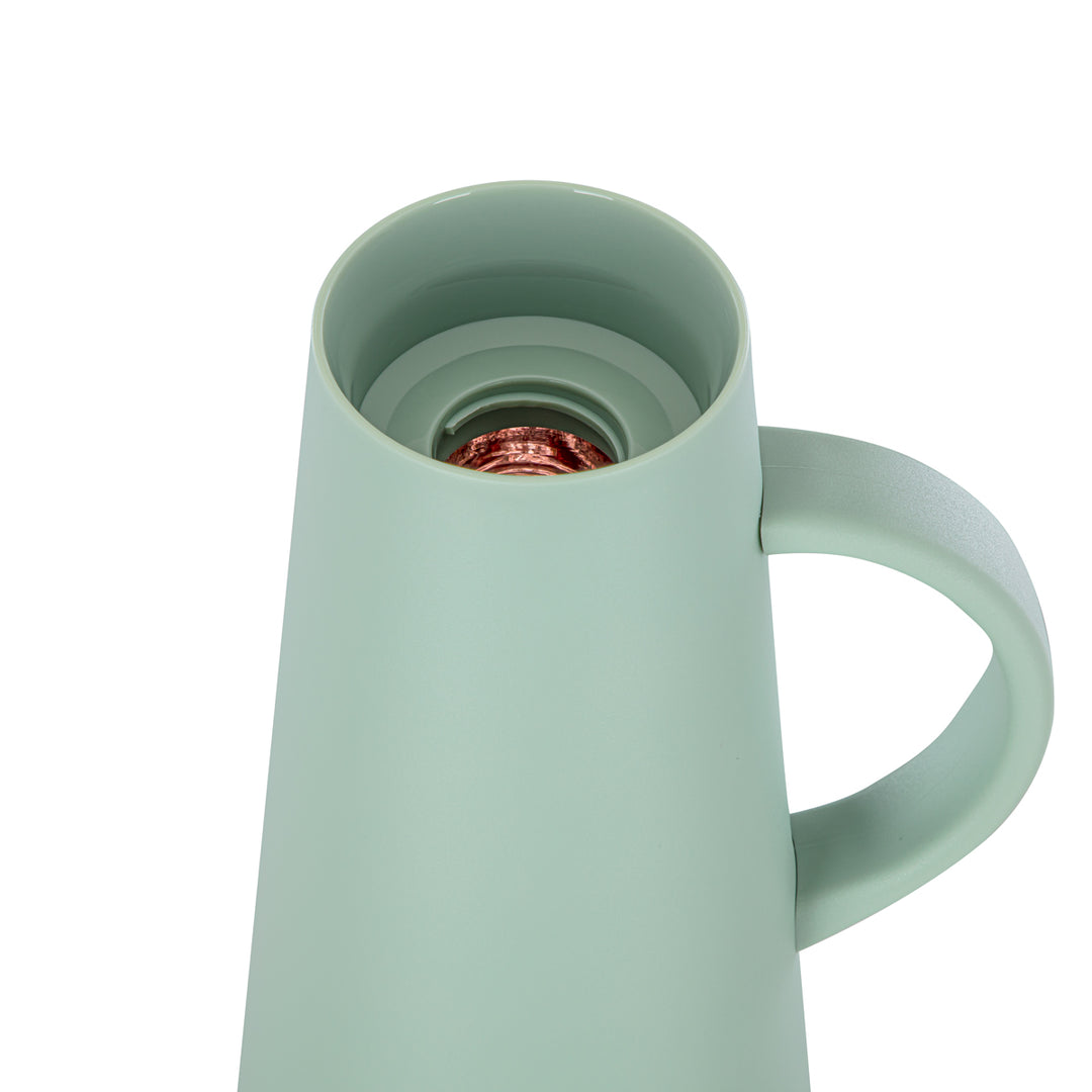 Almarjan 1 Liter Vacuum Flask Green & Gold - 75410-SAG