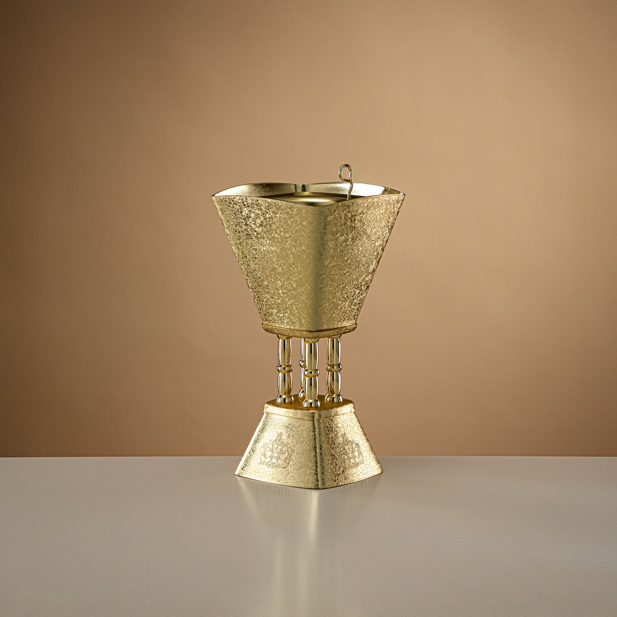 مبخرة المرجان من النحاس بتأثير التشقق 20 سم