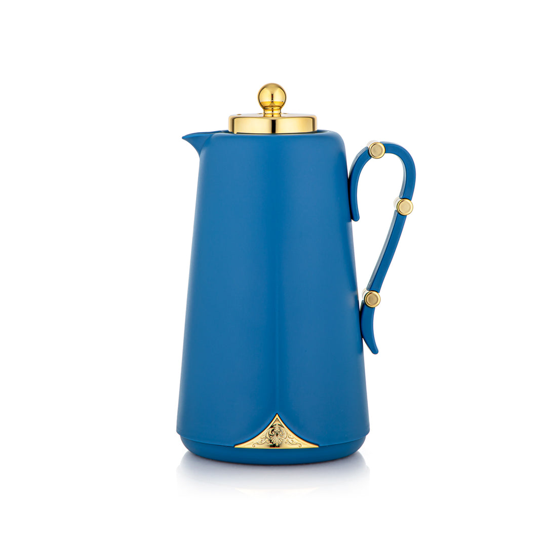 Almarjan 2 Pieces Vacuum Flask Set Blue & Gold - JT23AB-100 BL/G