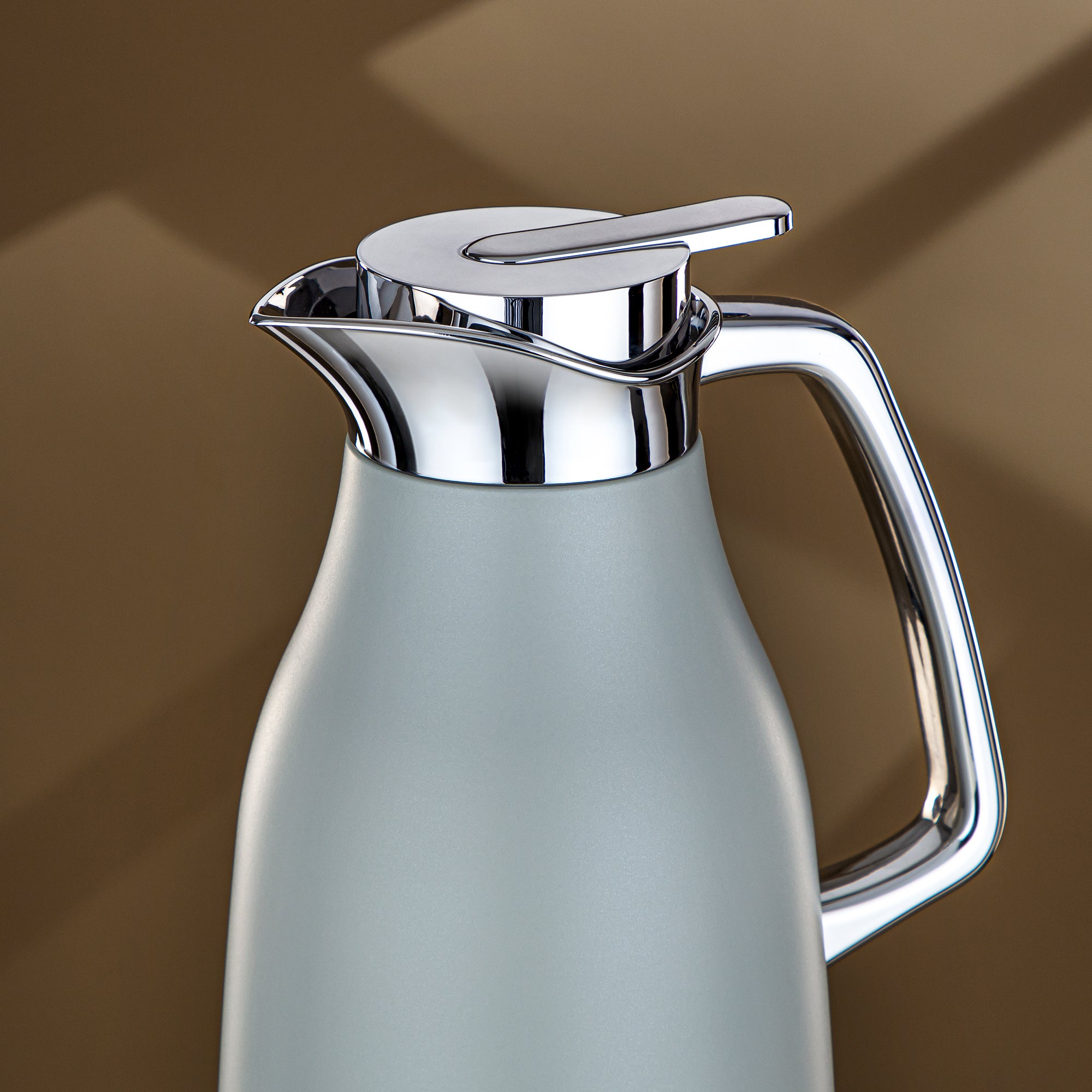 المرجان طقم ترامس Matt Grey & Silver 0.7L + 1L (RGC-0700Q265YZC+1000Q265YZC) – تقديم أنيق | رمضان و التجمعات