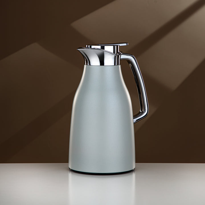 Almarjan 1 Liter Vacuum Flask Matt Grey & Silver - RGC-1000Q265YZC