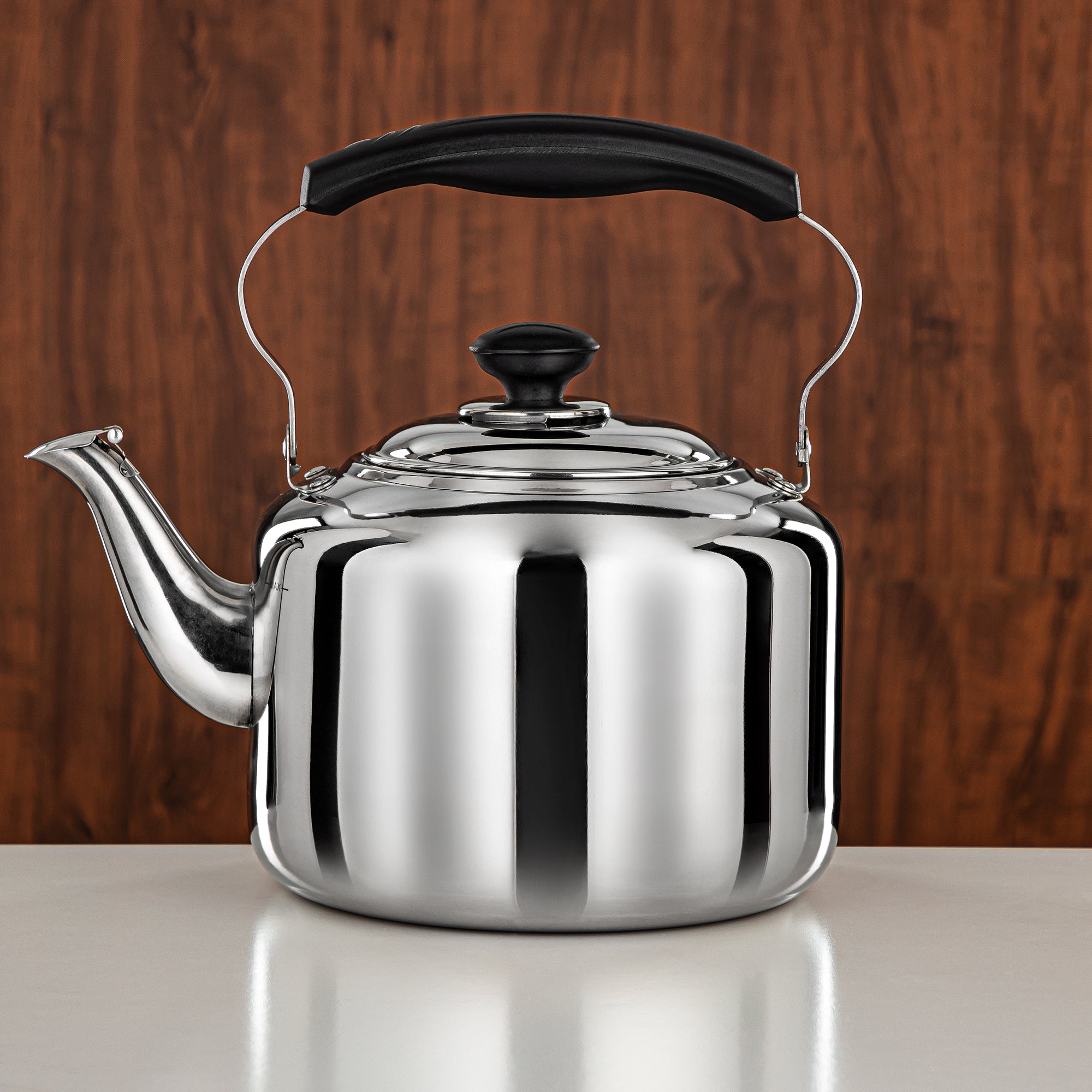 Almarjan 7 Liter Stainless Steel Whistling Kettle Silver SB980170