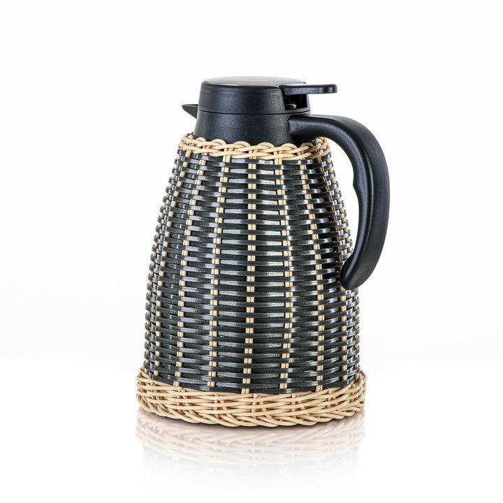 Almarjan 1.2 Liter Rattan Collection Vacuum Flask - VAF0010322