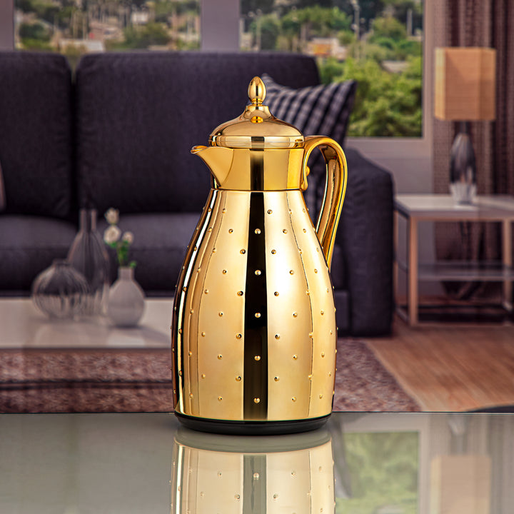 Almarjan 3 Pieces Vacuum Flask Set Gold - VAF0010338