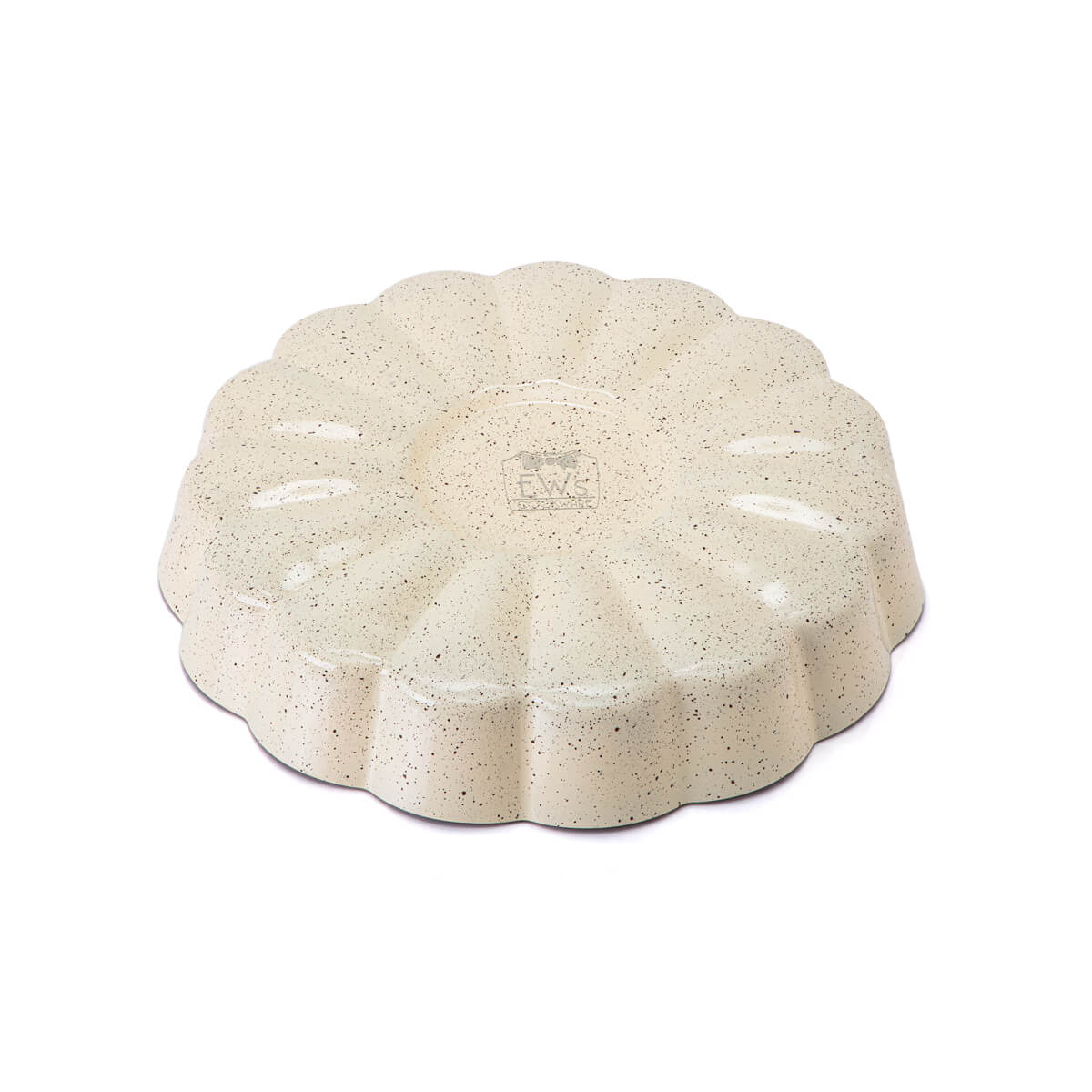 EW's 30 CM Granite Coated Cake Pan Beige - 7035