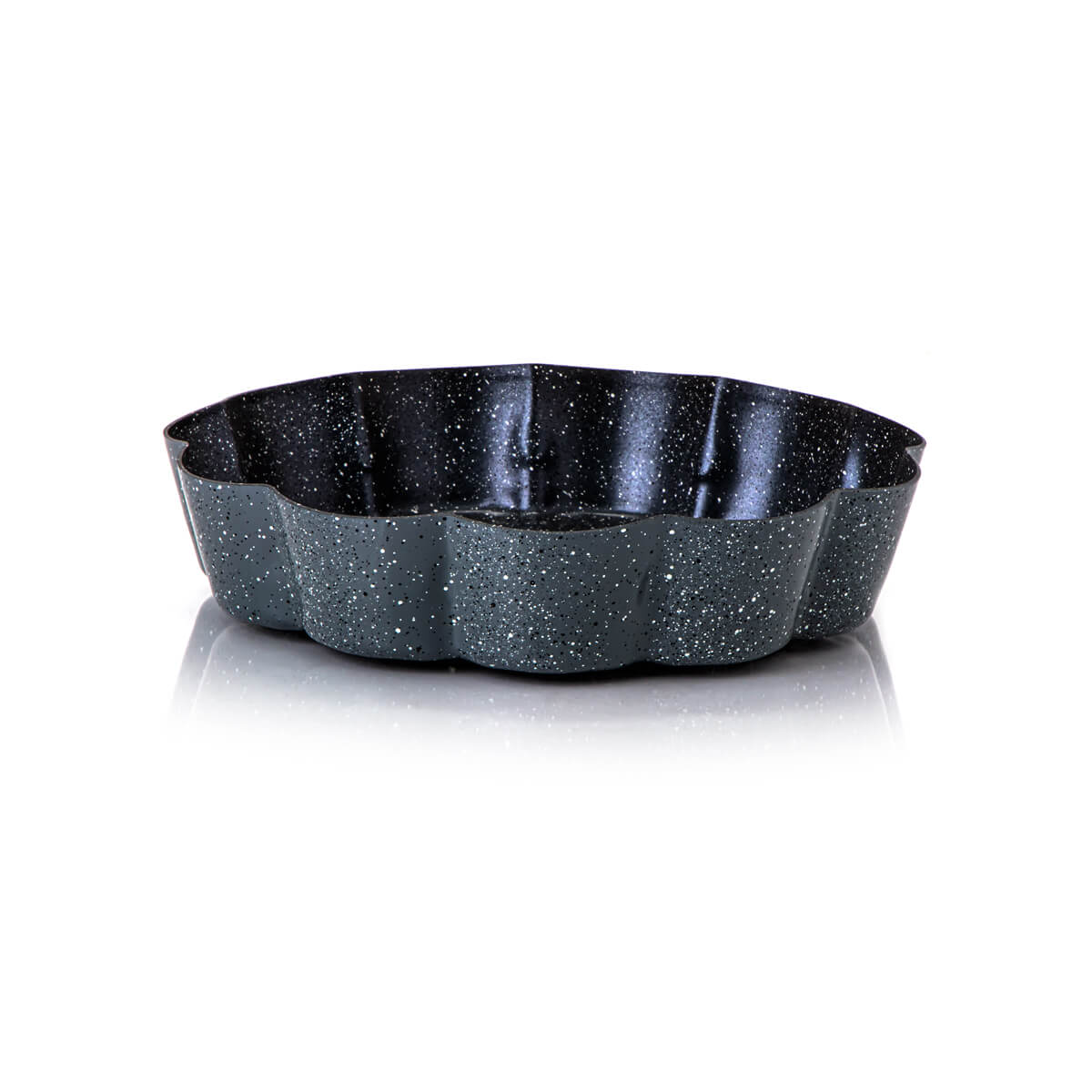 EW's 26 CM Granite Coated Cake Pan Grey - 7592