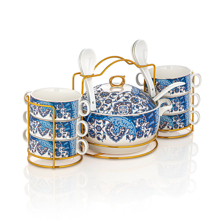 Almarjan 16 Pieces Fonon Collection Soup Set - 1415