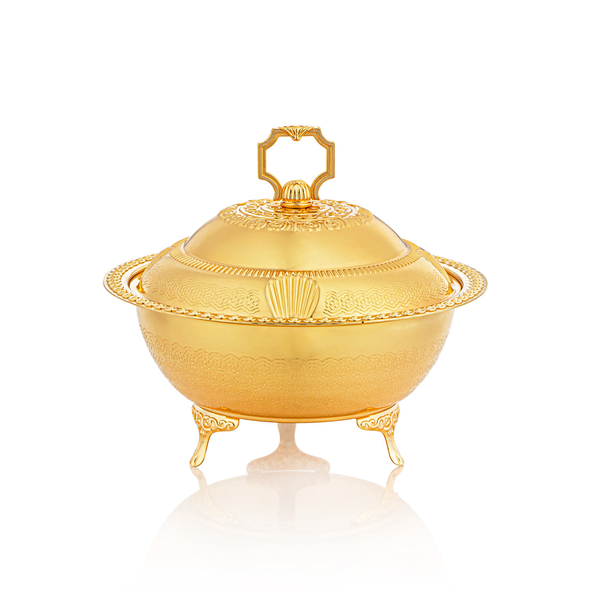 Almarjan 21 CM Sadaf Collection Date Bowl Gold - RB4432M-G