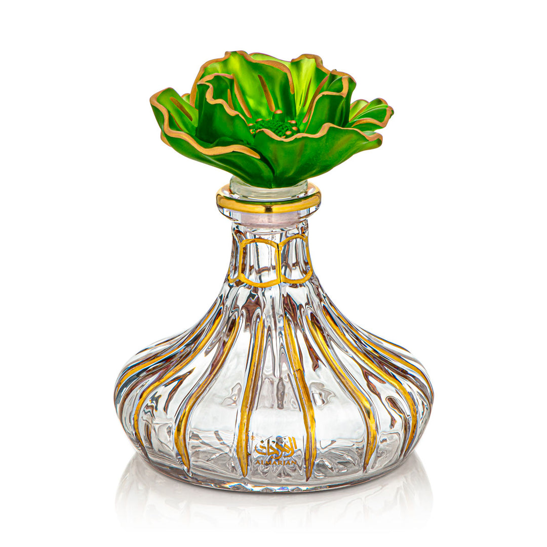 Almarjan 16 Tola Perfume Bottle - VR-HAM005-GG Green