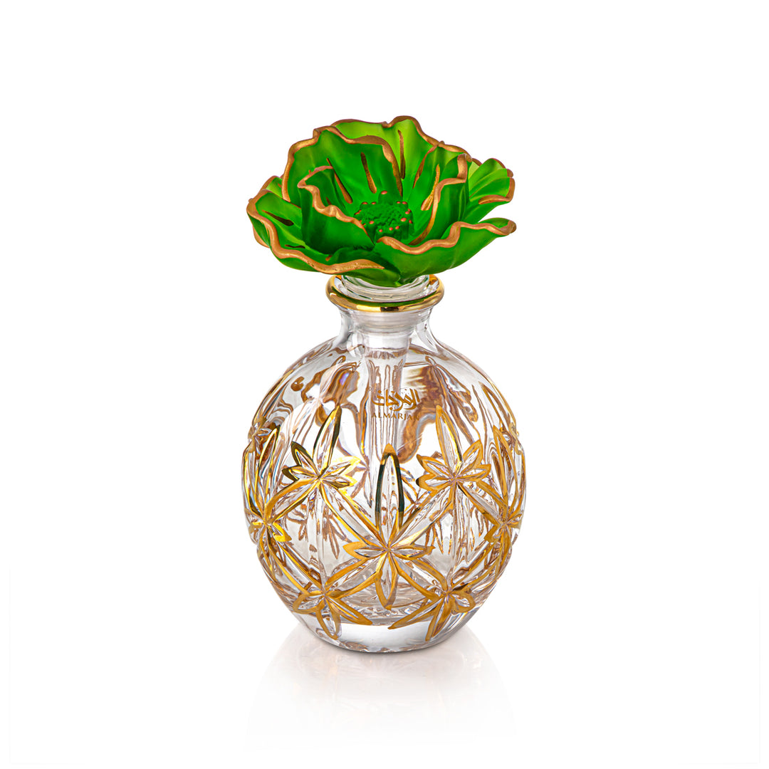 Almarjan 16 Tola Perfume Bottle - VR-HAM013-GG Green