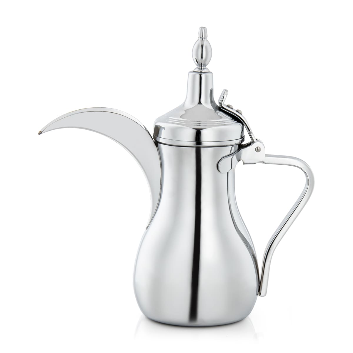 ALMARJAN 1.5 Liter Stainless Steel Dallah Silver K0874C48