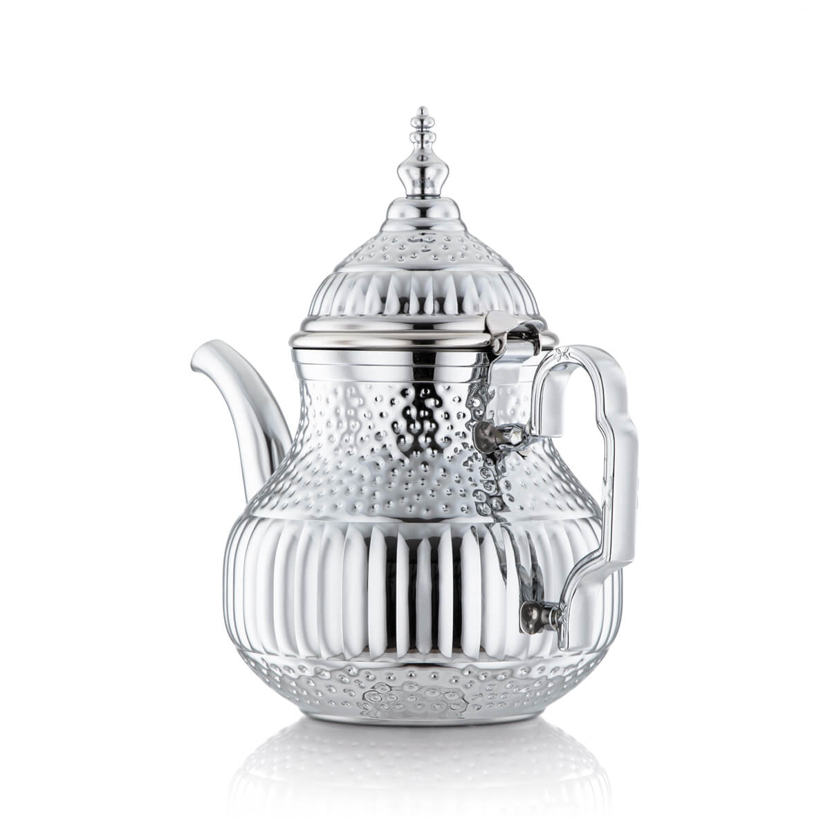 Almarjan 1.6 Liter Stainless Steel Teapot Silver - STS0010742
