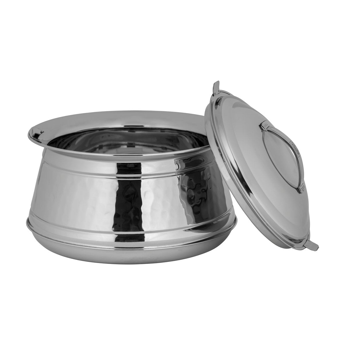 ALMARJAN Harisa Collection Stainless Steel Hot Pot Silver 2000 ML STS0292212